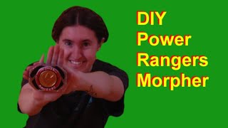 Diy Power Rangers Morpher Cardboard - Mighty Morphin Power Rangers - Cheap & Easy