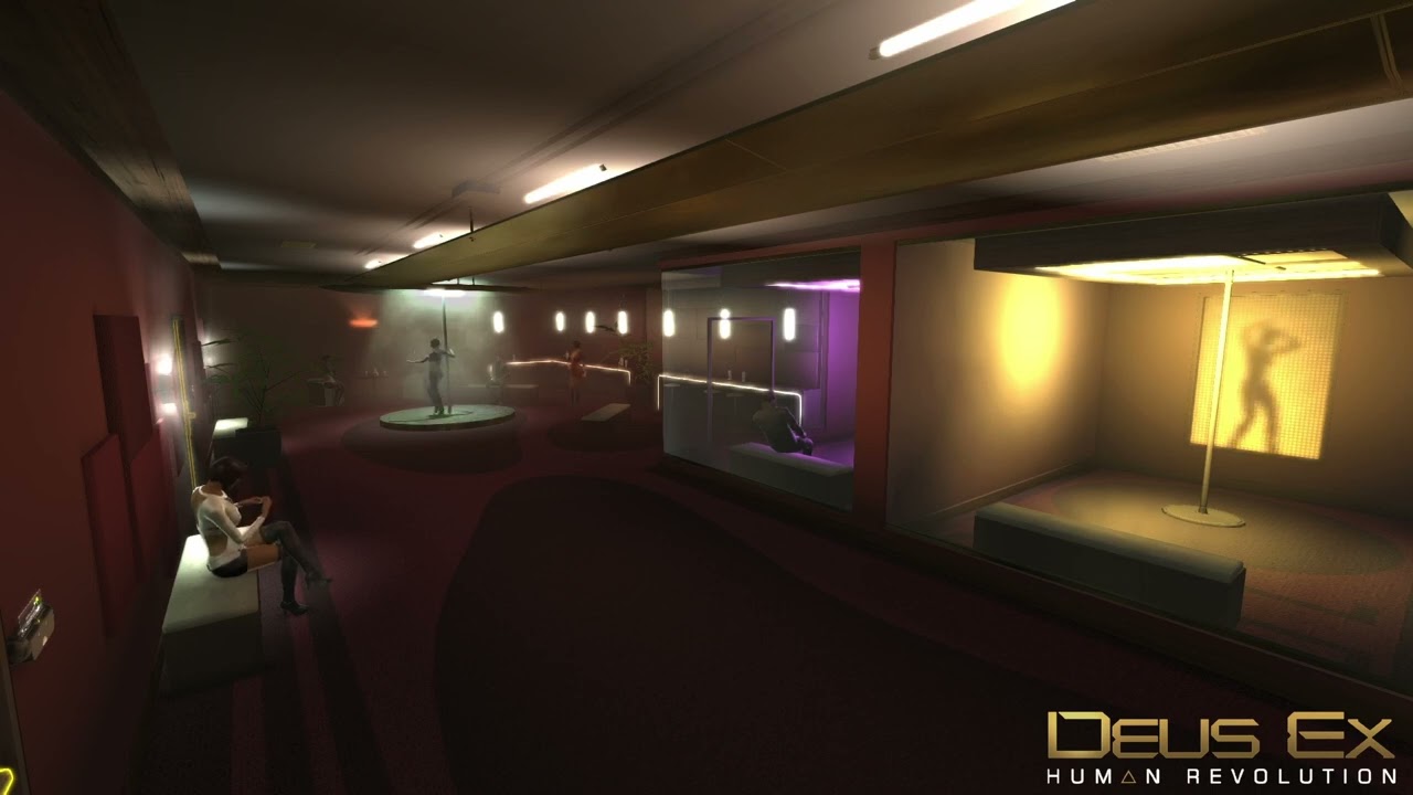 Deus Ex: Human Revolution Hung Hua Brothel для статьи на IXBT.live
