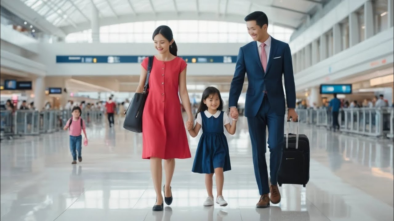 6 Năm Biệt Tích, Gặp Lại Vợ Cũ Cùng Hai Đứa Trẻ Ở Sân Bay