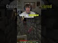 Cooper gets JUMPSCARED in Minecraft