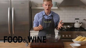 How to Cut Corn Kernels Off the Cob | Mad Genius Tips | Food & Wine