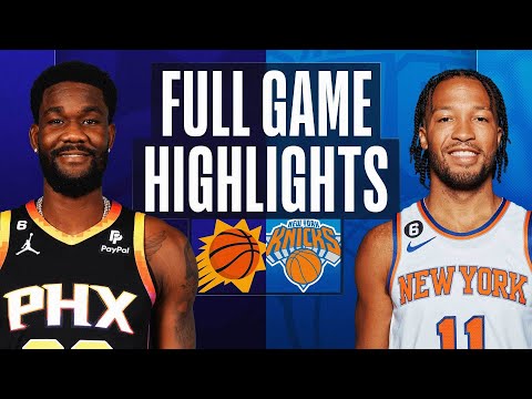 SUNS at KNICKS | FULL GAME HIGHLIGHTS | January 2, 2023