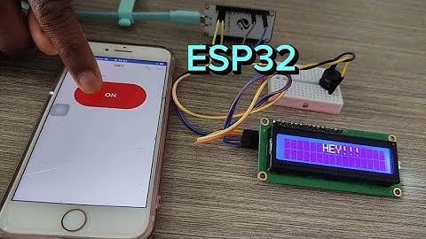 Warning System Project with ESP32 Using Blynk 2.0 | LCD Display #esp32 #lcddisplay #blynk20