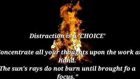 Art Of Concentration In The Age Of Distraction