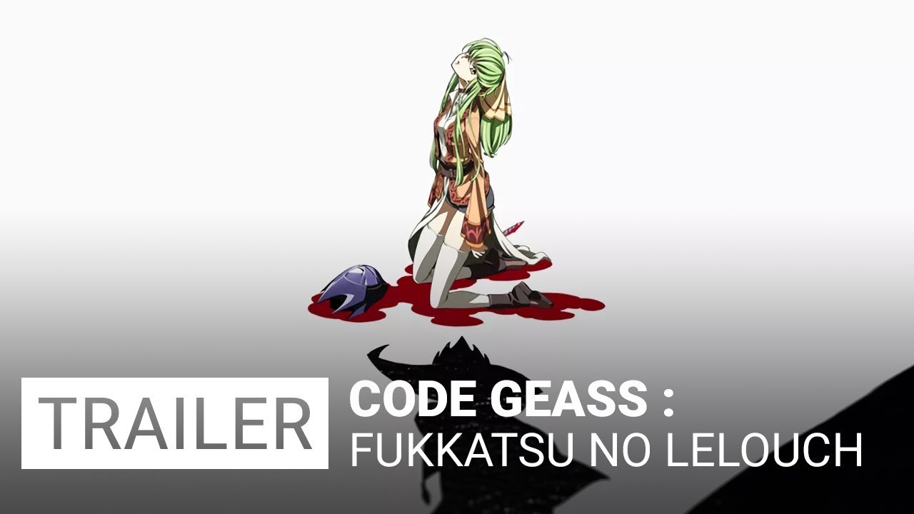 Primeiro trailer oficial de Code Geass: Fukkatsu no Lelouch