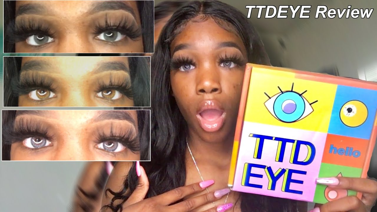 I'm SHOOK!! TTDEYE CONTACT REVIEW | Try On Haul