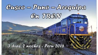 Viaje en TREN Belmond Andean Explorer PERU