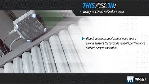 Vishay VCNT2030 Reflective Sensor (VCSEL+PT) - Product Video