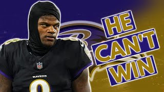 Lamar Jackson is TRASH in the PLAYOFFS!! (He Can’t Win)