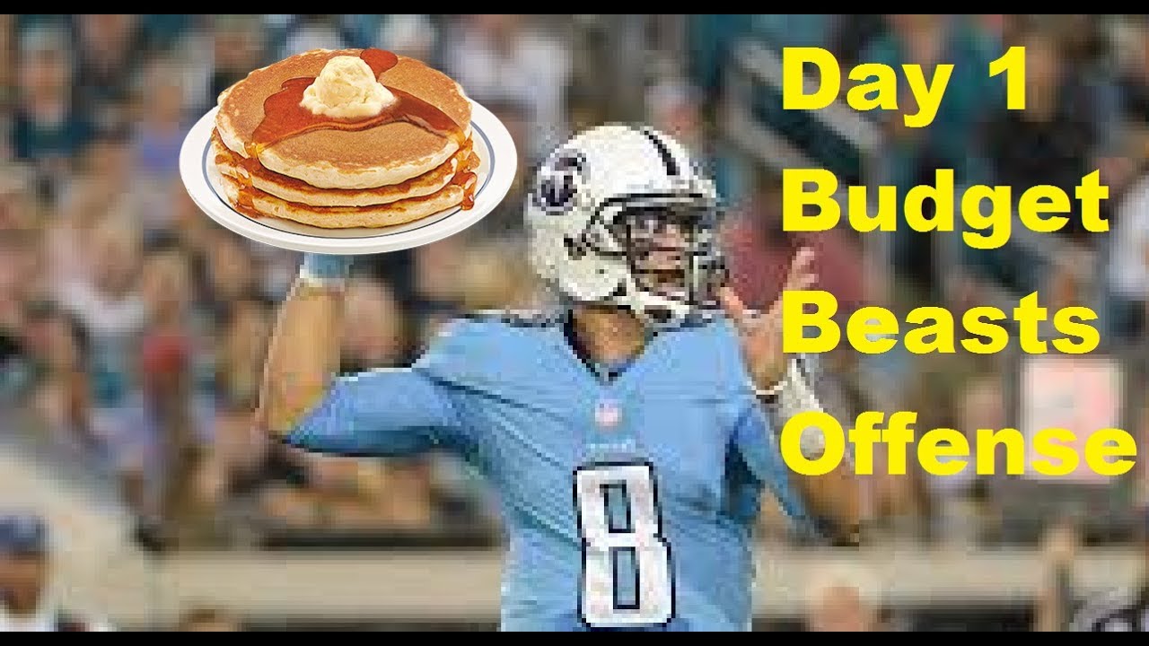 Madden 18 Ultimate Team Day 1 Cheap Budget Beasts Offense