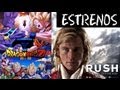 Rush, Dragon Ball Z, Miradas Múltiples y más