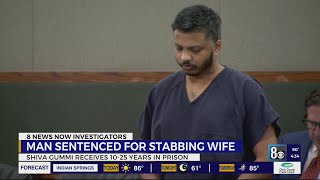 Las Vegas Man Sentenced To At Least 10 Years For Stabbing Wife To Death