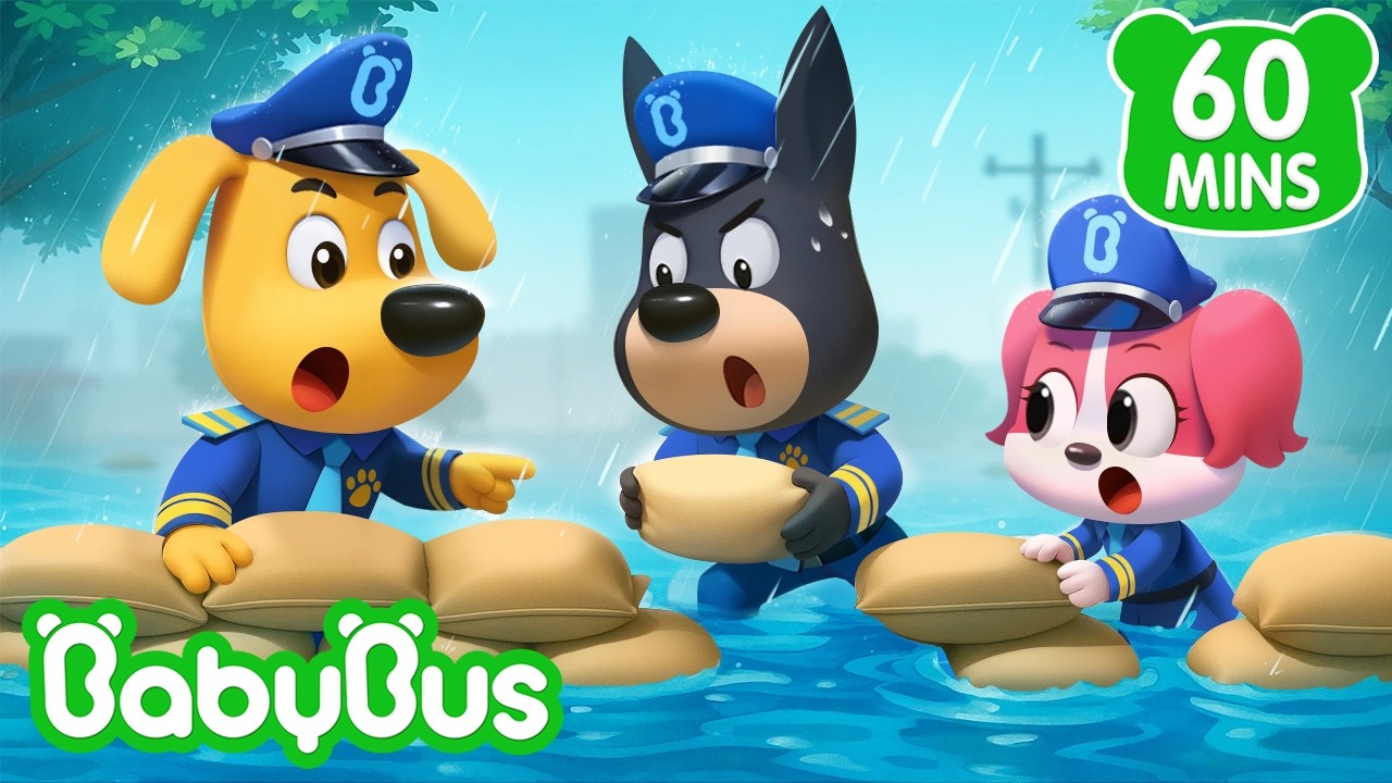 A Enchente | Aventura na Cidade das Águas | EP27 | Detetive Labrador | BabyBus Português