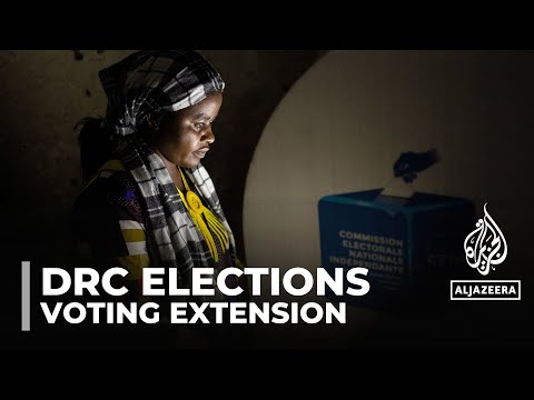 Drc elections: voting extended following delays in some areas