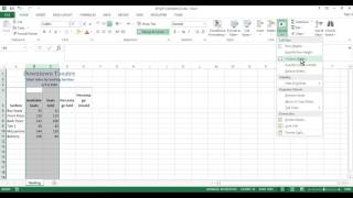 Camden County College - Excel Assignment One
