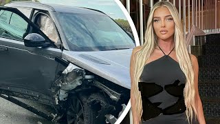 Love Island's Mary Bedford 'cut, bruised and shaken' after horror car crash
