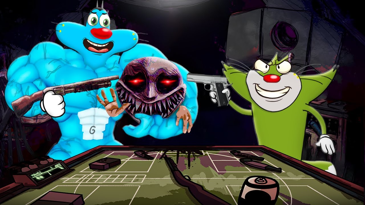 Oggy Beat The Dealer Badly In Buckshot Roulette With Jack