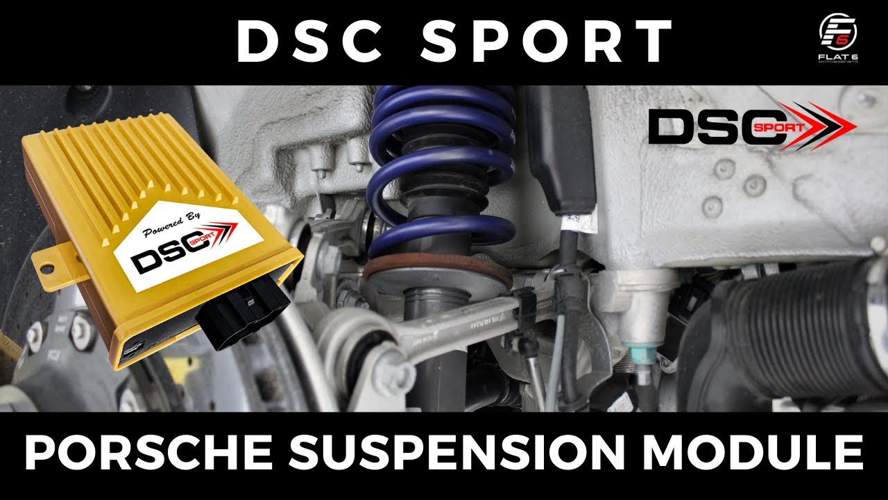 DSC Sport Suspension Module for Porsche (Install & Product Showcase
