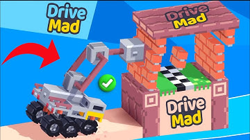 Drive Mad All Level Gameplay Walkthrough 61-80 Level Part 4/10 Fancade Game