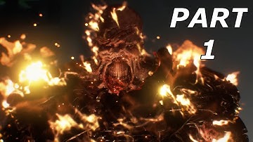 RESIDENT EVIL 3 REMAKE- Walkthrough Gameplay PART 1- INTRO (RE3 Nemesis)