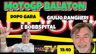 MOTOGP BALATON: DOPO GARA