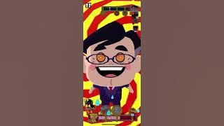 Teen Titans Go Figure Defeating Mr. Chibi in the Tournament