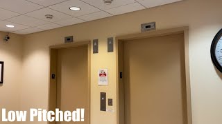 Low Pitched! Schindler 330A Hydraulic Elevators @ UH Medical Arts Center 4 - Parma, OH