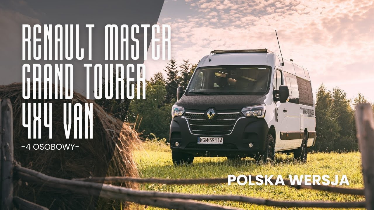 VAN TOUR | Polski | Renault Master 4x4 | Grand Tourer Overland Camper