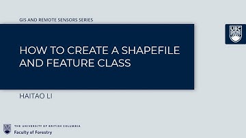 HOW TO CREATE SHAPEFILE AND FEATURE CLASS