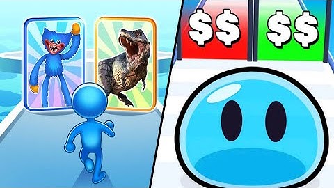 Monster Run Battle Squad | Slime Run Race / All Level Gameplay: Android,iOS