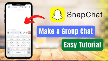 How to Make a Group Chat on Snapchat !