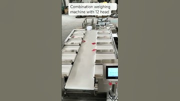 High Accuracy Combbination Weighing Machin With 12 Heads.