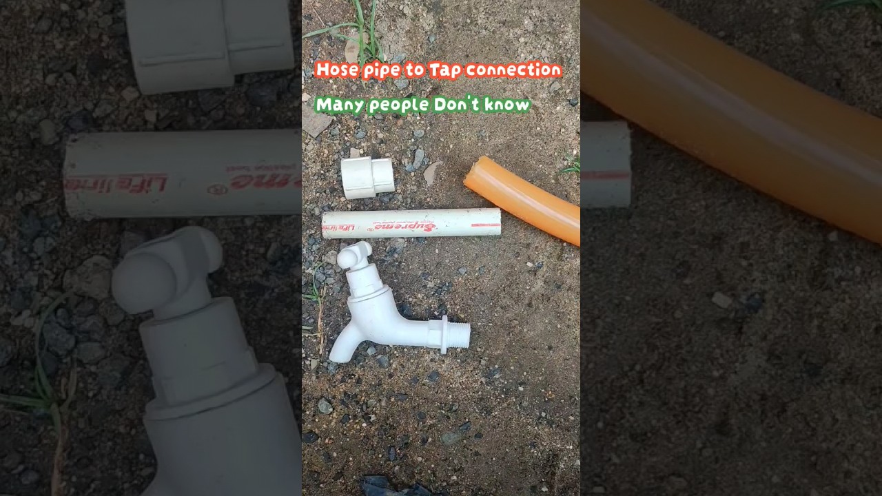 Durable White Pvc Water Tap
