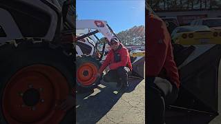 Check out the #Bobcat CT4045 Compact tractor with Jason and Bo! #bobcatequipment #statesvillenc