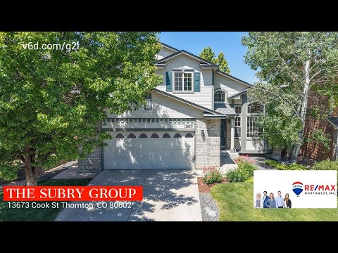 13673 Cook St, Thornton, CO home video tour