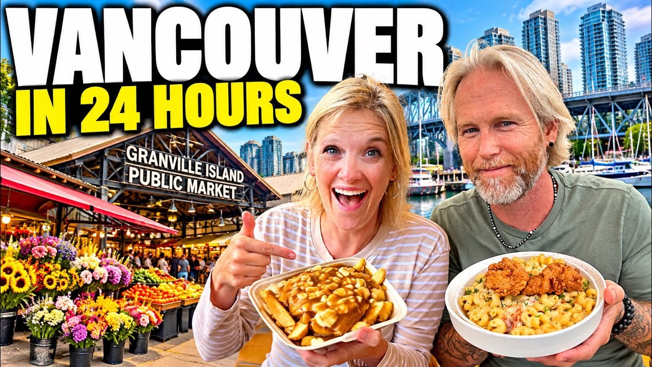 We Tried to See (and EAT) Vancouver in Just 24 Hours! 🇨🇦