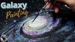 Easy Galaxy Painting / Acrylic Painting