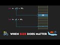 Why JavaScript Wastes Memory And Rust Don’t - Fixed Size Types