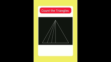 IQ Test | Count the Triangles 1 #shorts