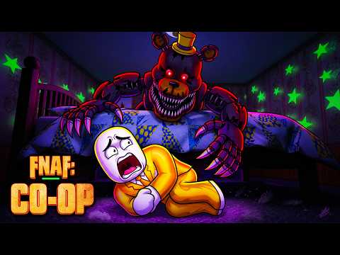 TERROR COM YOUTUBERS! Jogamos o FNAF MAIS ASSUSTADOR de TODOS no FNAF COOP do ROBLOX
