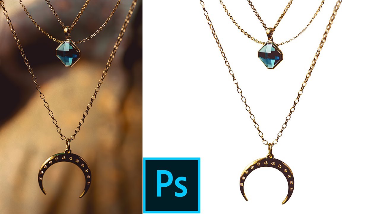 Jewellery Retouching In Photoshop, How To Remove Jewellery Background In Photoshop