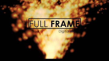 Full Frame Digital Media fire intro test - Adobe after effects - trapcode particular