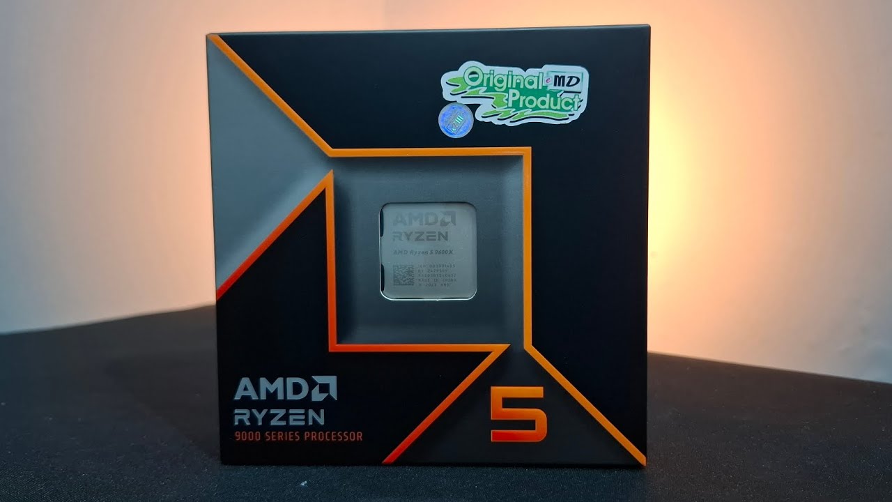 Ryzen 5 9600X - Unboxing - YouTube