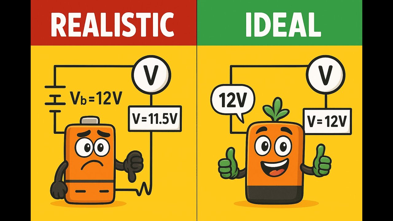 شرح قانون أوم للدوائر المغلقة (Vb, r) | أهم درس في الفصل الأول - فيزياء 3 ثانوي