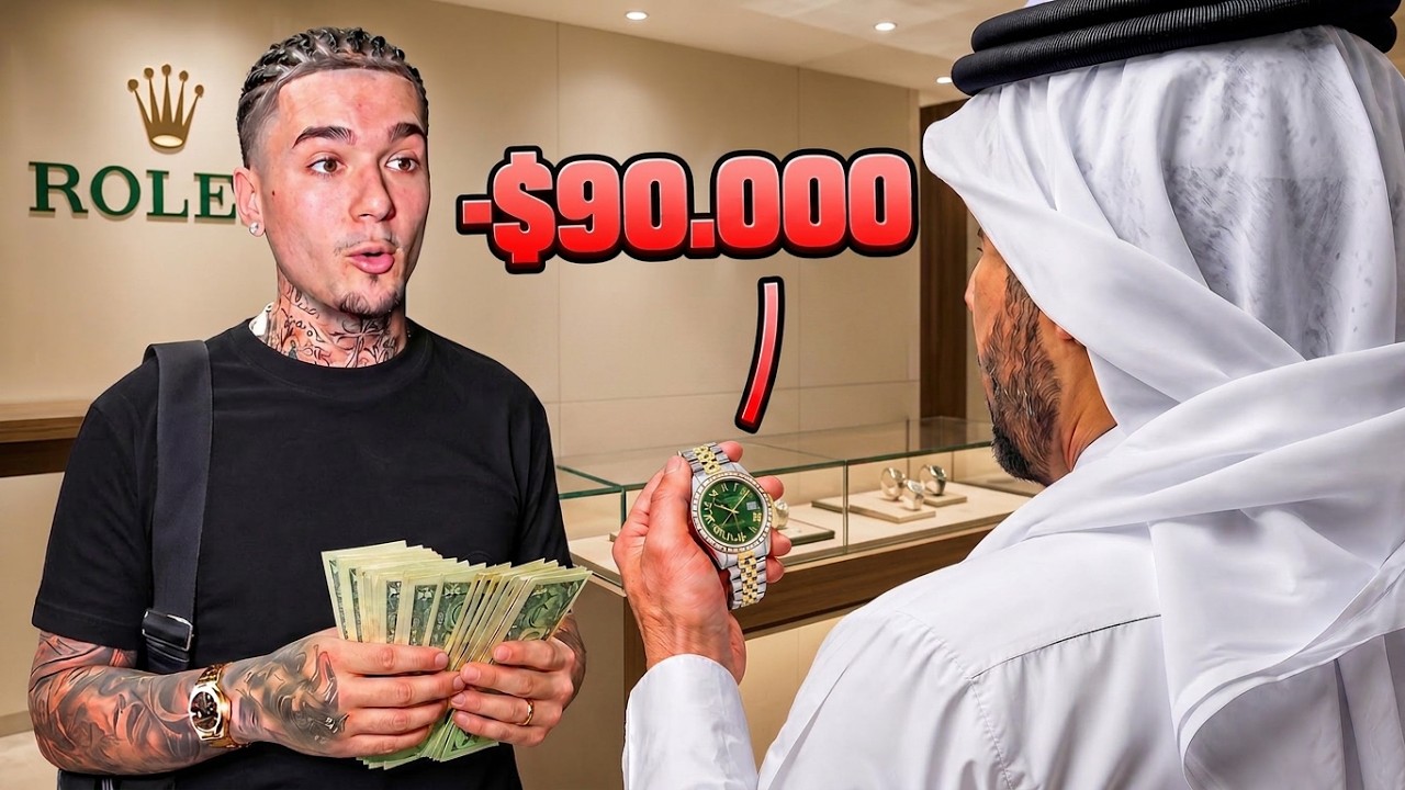 Me Gasté 90.000$ En Relojes De Lujo Para Mi Equipo