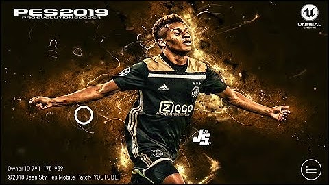 PES 2019 MOBILE PATCH V3.2.1 NO ROOT//AJAX AMSTERDAM