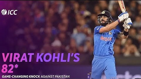 Virat Kohli's game changing knock against Pakistan in 2022 worldcup 🥵|credits:-ICC