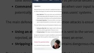 Injection Answer The Questions Series