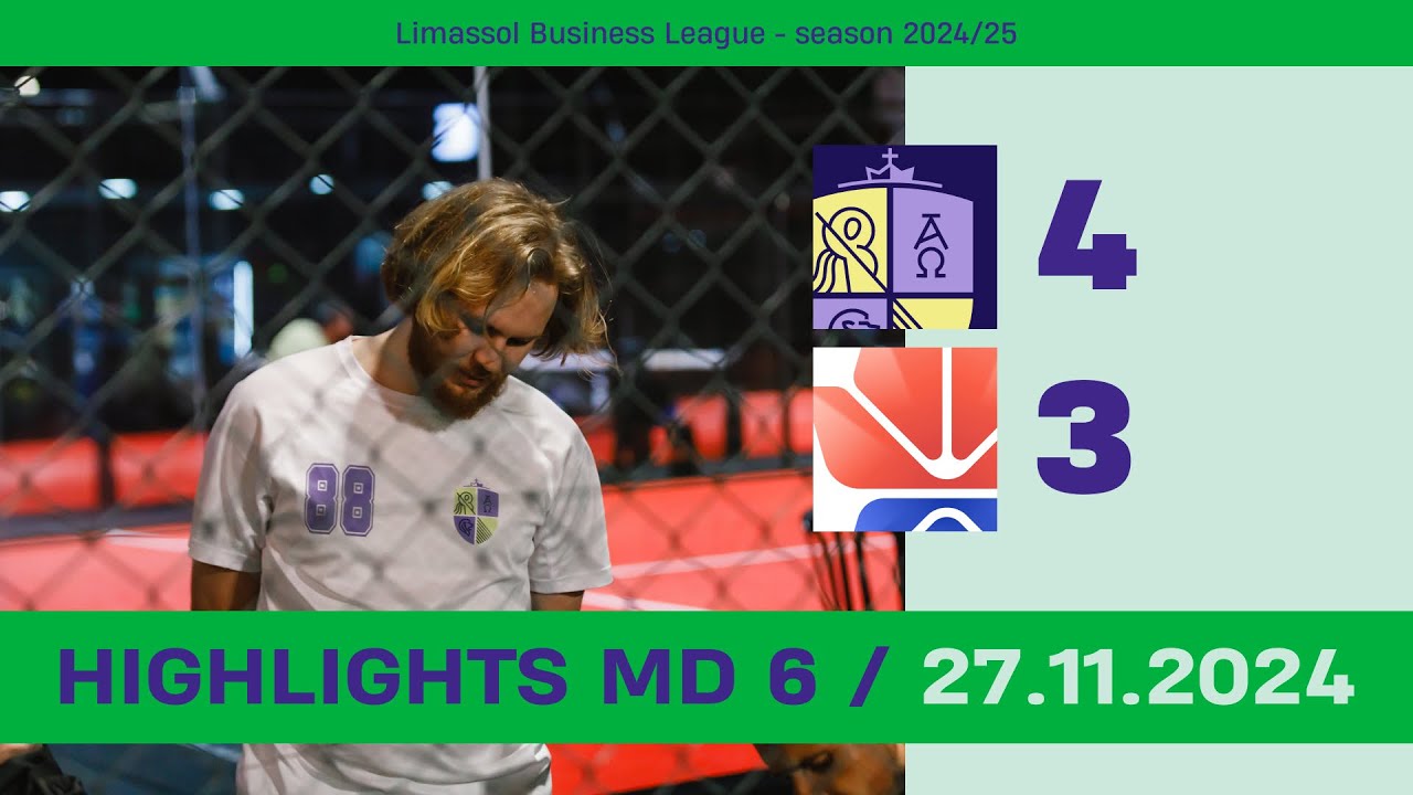 [Highlights] Trinity — Mayflower | Limassol Business League MD 6 | (27.11.2024)