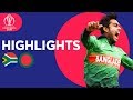 Tigers Win In Thriller  South Africa vs Bangladesh   Match Highlights  ICC Cricket World Cup 2019